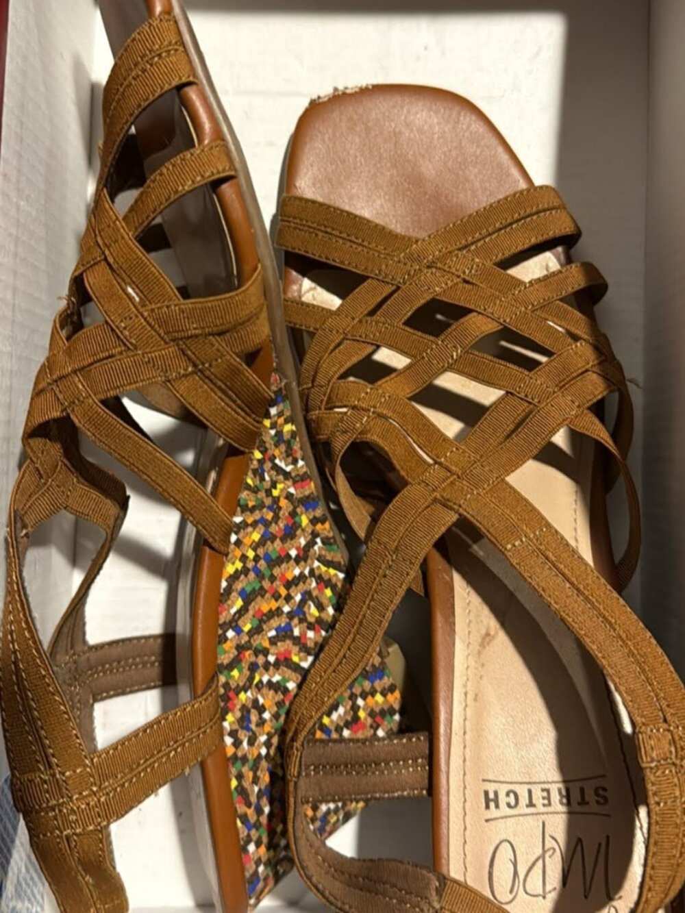 Brown Sandal Wedge